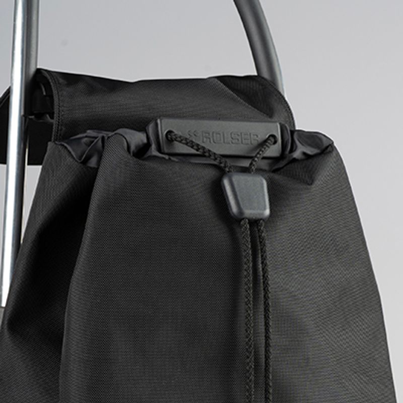 Rolser dramatenvagn 4L Tweed 43 liter, blå