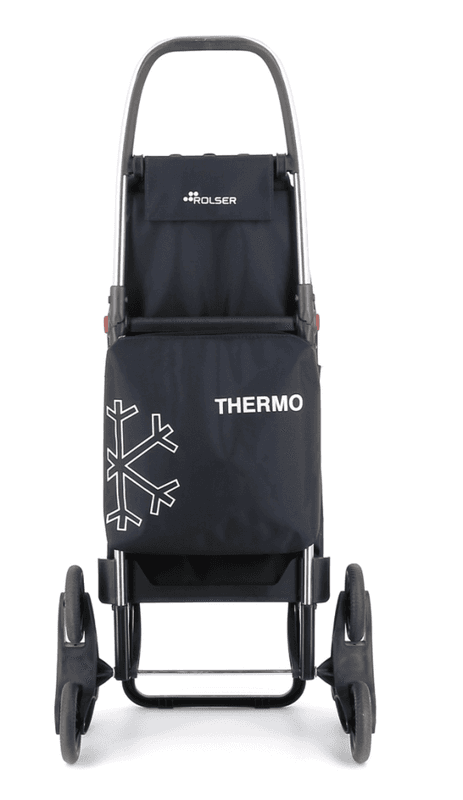 Shoppingvagn Rolser Thermo med kylfack 6L, blå