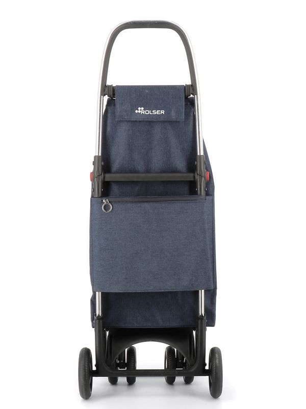 Rolser dramatenvagn 4L Tweed 43 liter, blå