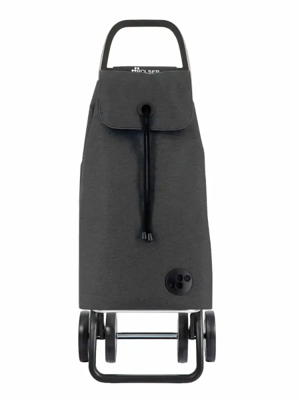 Rolser dramatenvagn 4L Tweed 43 liter, svart